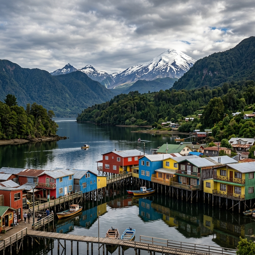 Tour al sur de Chile: Puerto Montt, Valdivia y Lago Llanquihue con volcán Osorno